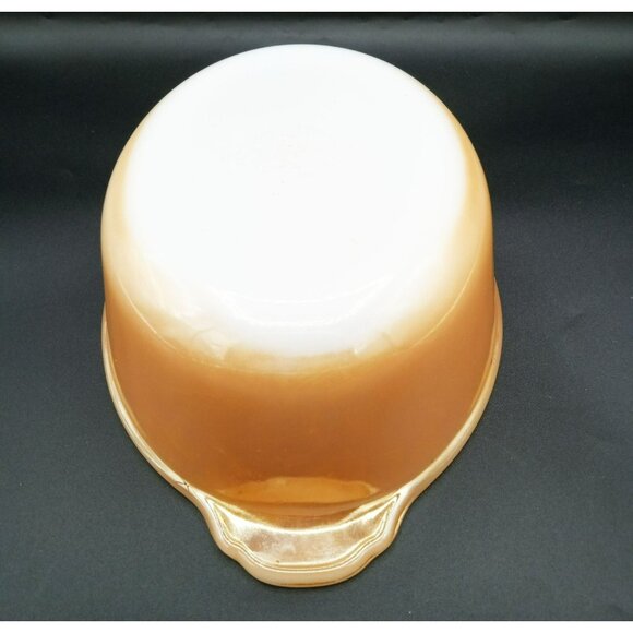 Anchor Hocking Fire King 1.5 Qt Oval Casserole Dish Vintage 467 Ovenware Orange - Picture 8 of 16